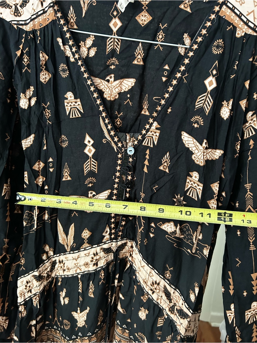 Spell black & tan Phoenix dress xs - Picture 7 of 7